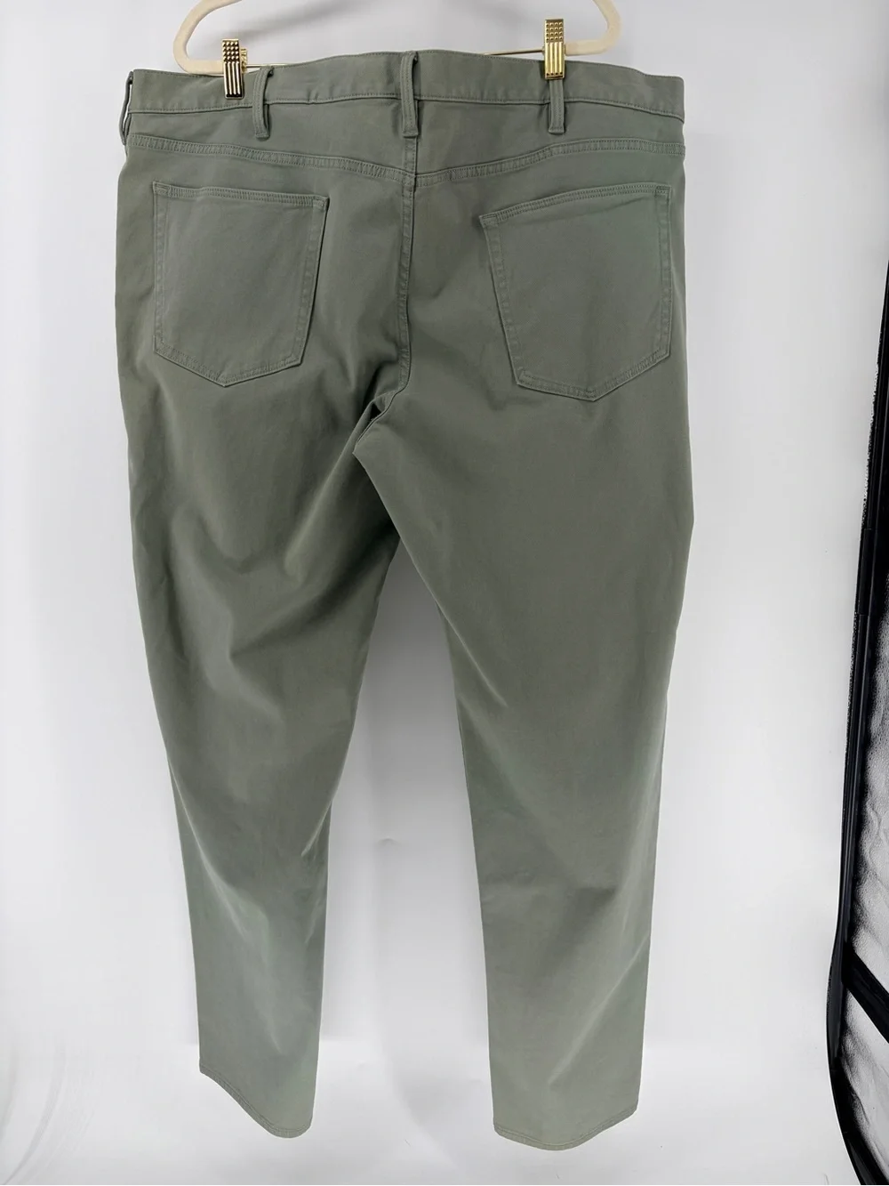 Banana Republic Traveler Athletic Tapered Fit Pants- Olive Green- 44x34